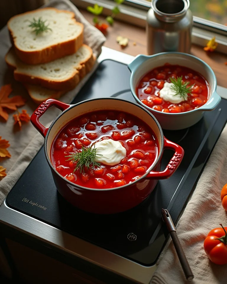 Борщ на говядине